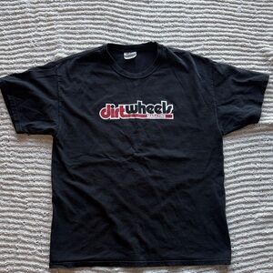 Vintage, Black Graphic Tee for Men